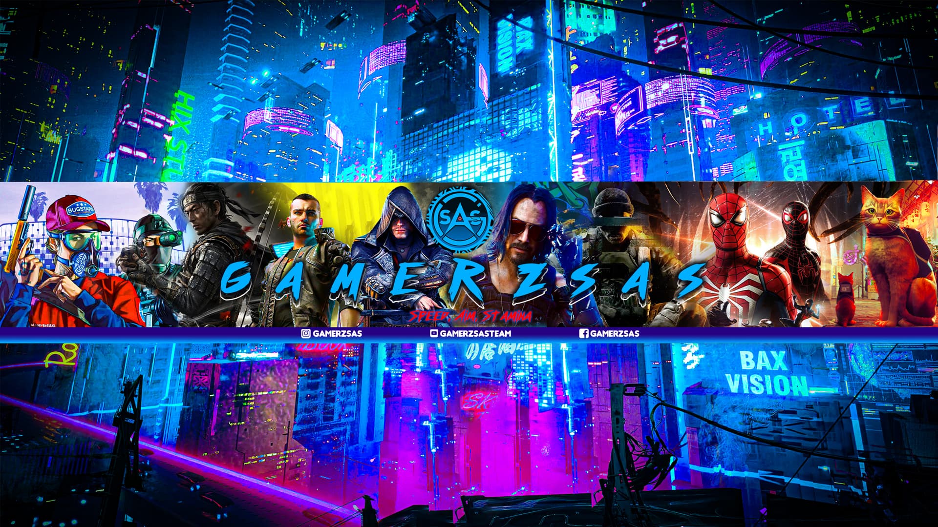 GamerzSAS channel banner
